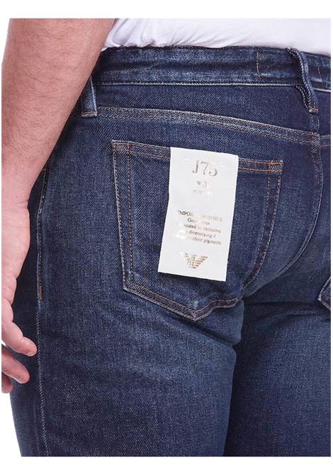 Pantaloni in denim slim fit blu EMPORIO ARMANI | Jeans | 6G1J751D8GZ0941